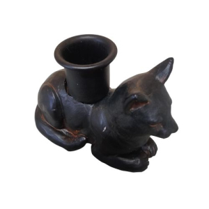 kandelaar kat liggend